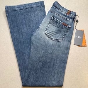7 For All Mankind Jeans 25X31.5 Dojo In Nakita NWT
